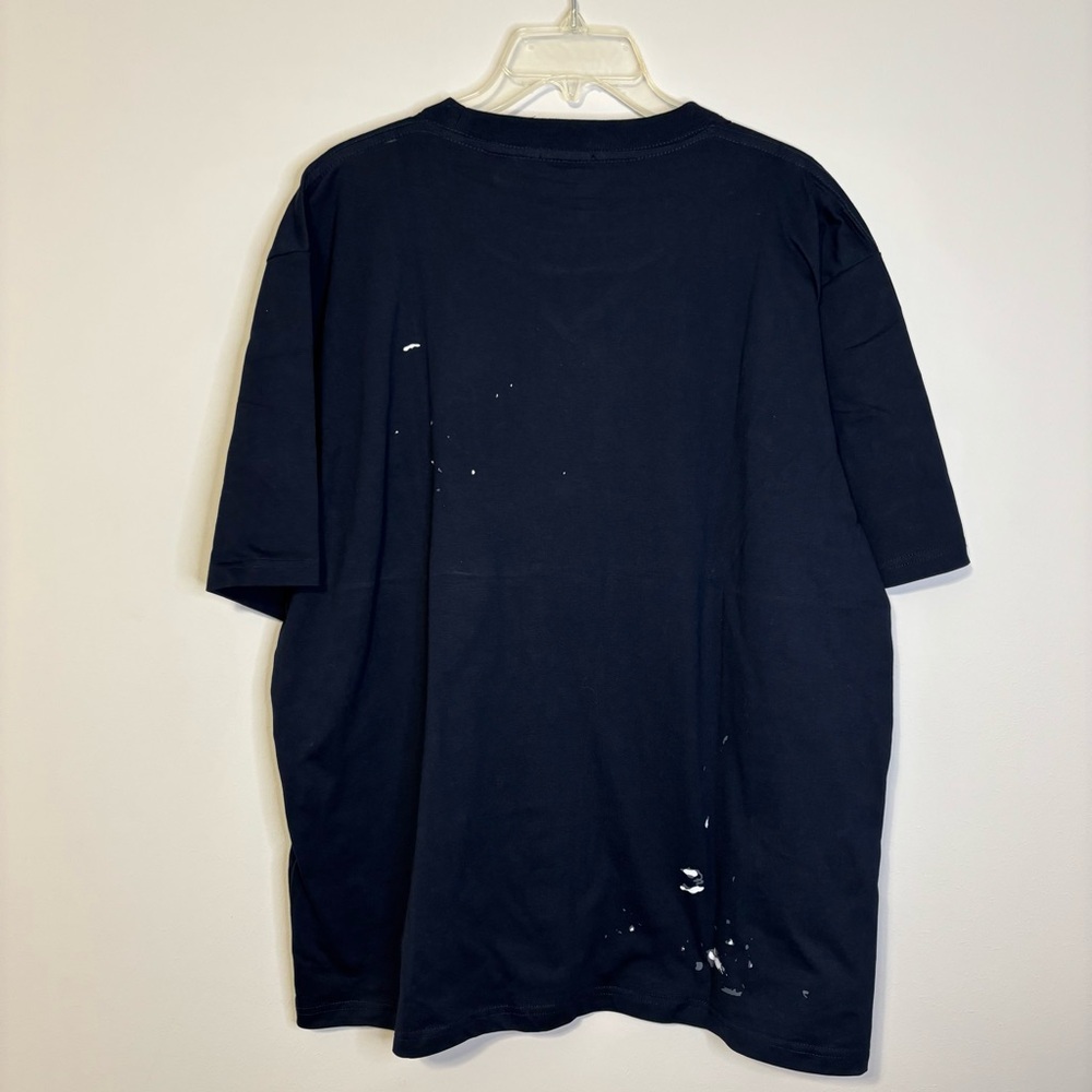 Dior Black Tee with Neon Yellow Accent - Picture 5 of 6